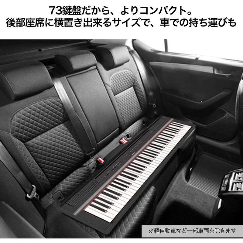 ヤマハ YAMAHA 電子ピアノ Pシリーズ 73鍵盤 ブラック P-121B