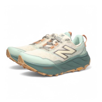 NEW BALANCE 越野鞋 HIERRO V9 奶油綠 寬楦 黃金大底 女 WTHIERO9