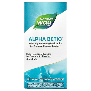 Nature's Way, Alpha Betic® 多維生素，30 片