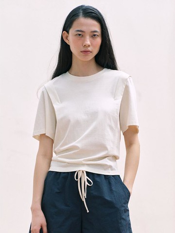 Signature Back Tied Jersey Top