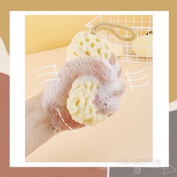［so媽］台灣現貨｜ 創意沐浴球 大號海綿 洗澡 搓澡 搓背 不傷膚