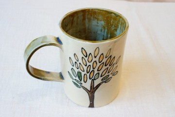 粉引手作馬克杯 260 ml 咖啡杯 茶杯 陶杯