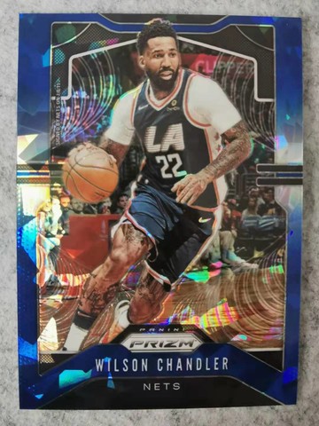 2019-20 Panini Prizm #221 錢德勒 Wilson Chandler 99編 藍碎冰