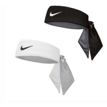 Nike 頭巾 Tennis Headband 男女 頭帶 運動 綁帶 吸汗 白 DN0581-101 / 010