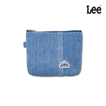 Lee 牛仔小零錢包 淺藍 LB524007005