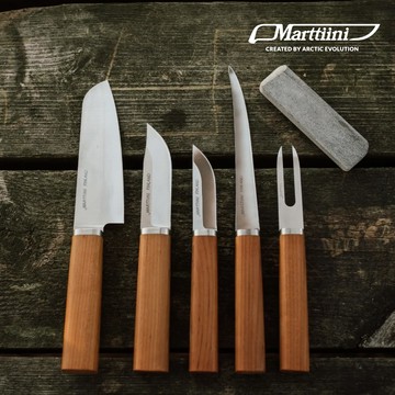 【Marttiini】Cabin Chef Set 野營刀具組 1494000  ( 野營刀、廚房刀具組、簡易工具、登山露營)