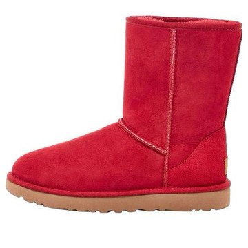 (WMNS) UGG Classic Short II 'Red'