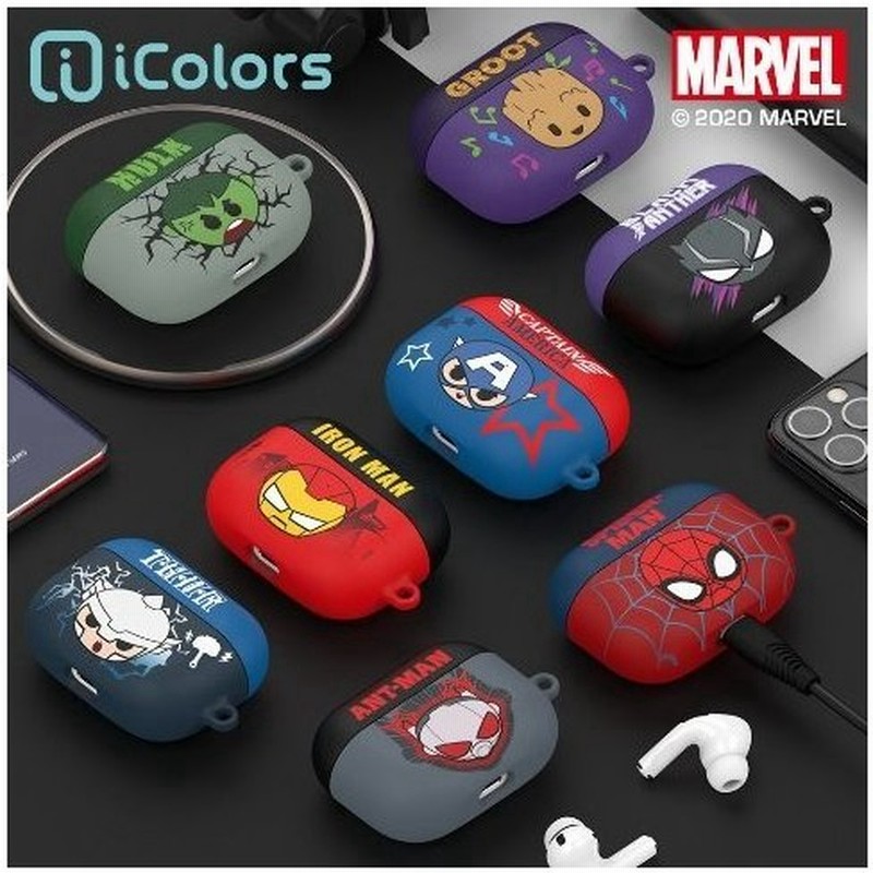 スパイダーマン Marvel キャプテンアメリカ アイアンマン マーベル Airpodspro エアポッズプロ イヤホンケース イラスト アメコミ ヒーロー メンズ 通販 Lineポイント最大0 5 Get Lineショッピング