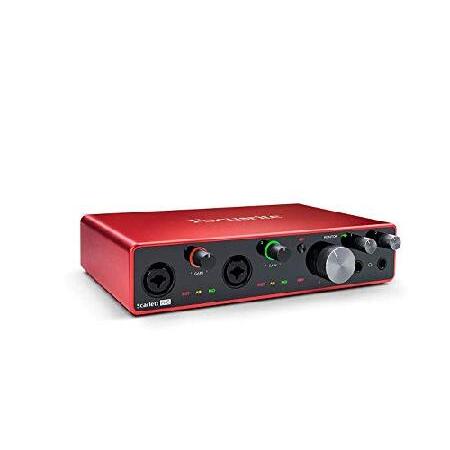 Focusrite Scarlett 8i6 8x6 USB Audio Midi Interface Full Studio Bundle with Creative Music Production Software Kit