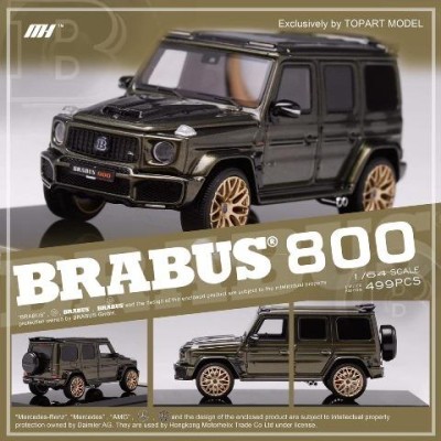 新品 MH6402OG MOTORHELIX モーターヘリックス 1/64 メルセデス ベンツ ブラバス Mercedes Benz Brabus  800 Olive Green 499セット | LINEブランドカタログ