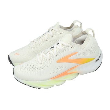 [ACS] Brooks 慢跑鞋 Glycerin Flex 女鞋 白 橘 甘油靈活系列 氮氣中底 1204671B109