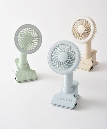 日本代購 BRUNO BDE035 多功能 迷你扇 桌扇 夾扇 手持扇 攜帶扇 電風扇 USB充電 3段風量 2段燈光
