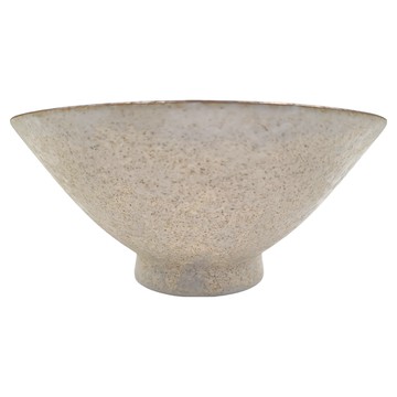 茶釉十草15.5V井 日本製  XL11126-28  1個  茶釉十草