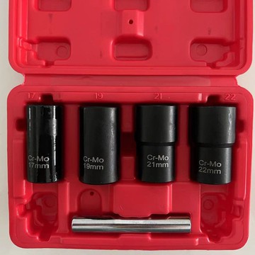 【五金 熱銷】反牙套筒壞螺帽破取出器壞螺母折除工具 流氓防盜螺絲拆卸工具 優選