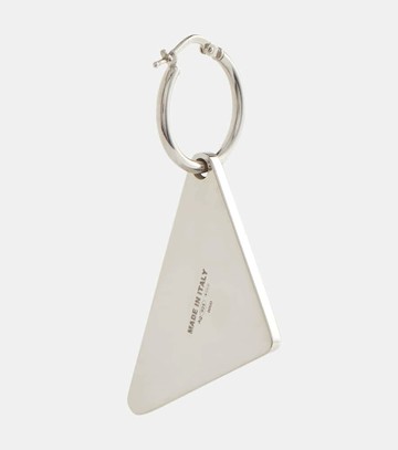 Prada Logo hoop earring