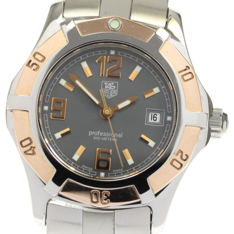 ☆良品【TAG HEUER】タグホイヤー エクスクルーシブ WN1351-0 デイト