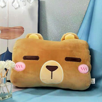 暖手抱枕 玩手機保暖神器 冬天暖手抱枕插手公仔毛絨玩偶可愛女生學生冬季可視玩手機暖手捂【YY14284】