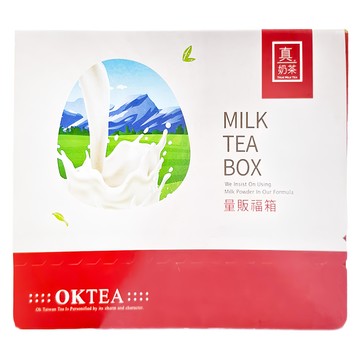歐可茶葉 控糖福箱 真奶茶 經典款 Set 嚴選南非國寶茶 搭配頂級紐西蘭奶粉 孕哺婦、小孩營養奶茶 甜度可自行調整  28g  40組  1盒
