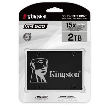 金士頓 KC600 SATA3 2TB SSD 固態硬碟 SKC600/2048G