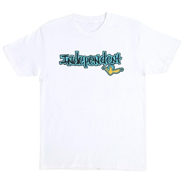 INDEPENDENT 44156277-WHT GONZ BAR TEE 短T (白色)