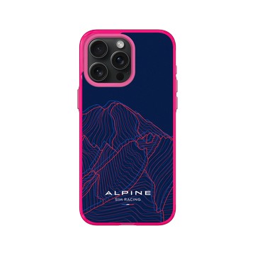 iPhone 15 Pro Max Clear 粉漾桃 - Alpine - Alpine Sim Racing