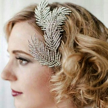 潮款網紅婚紗頭飾秀禾新娘飾品超仙大氣韓式公主甜美森系發飾中式