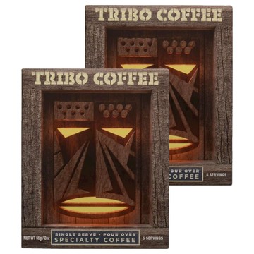 TRIBO COFFEE 濾掛式咖啡 經典綜合5種口味  11g  5包  2盒