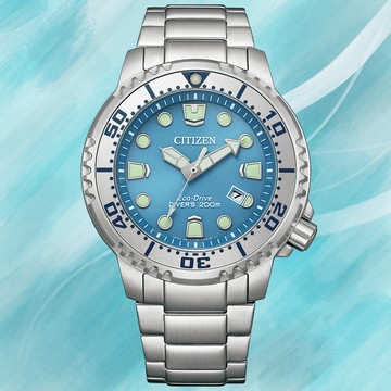 CITIZEN星辰 PROMASTER系列 光動能潛水腕錶 44mm / BN0165-55L