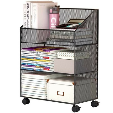 書桌下收納箱書本書箱子帶滑輪可移動裝放書籍高中學生教室用神器ws7251