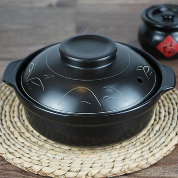 黃燜雞砂鍋燉鍋陶瓷煲煲湯耐高溫不裂明火家用煲仔飯串串鍋小砂鍋