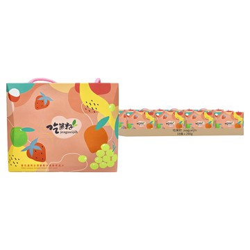 吃果籽 果汁蒟蒻隨享盒 14包  280g  18盒