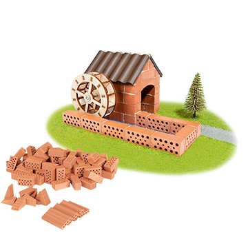 【德國teifoc】DIY益智磚塊建築玩具 水庫 - TEI4030