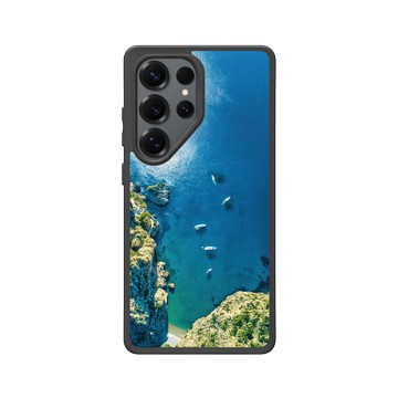 Galaxy S25 Ultra SolidSuit 黑 - LOOK！多看我一眼 LOOK! Nature Seeks Attention - 大自然的傑作（蔚藍海岸）