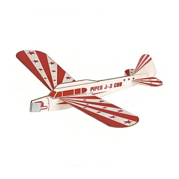 Moses  大自然系列工具 輕量木質飛機-紅 1st (MO011)