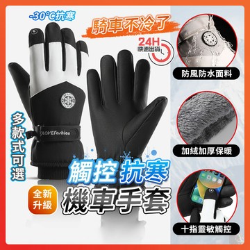 🔥台灣隔日達🔥 觸控手套 騎行手套 機車手套 滑雪手套 男女手套 冬季 保暖手套 加絨手套 防水手套 防寒手套 防風手套