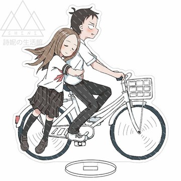免運 擅長捉弄的高木同學大立牌西片 美奈 友加里 早苗 中井亞克力擺件