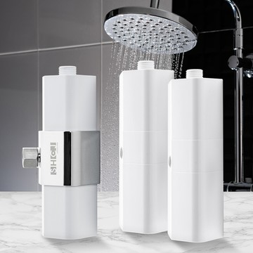 SHCJ 生活采家｜加量七級沐浴淨水過濾器(1器+2濾心)