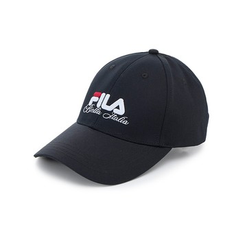 FILA 經典LOGO帽-黑色 HTZ-5000-BK