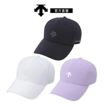 【DESCENTE】迪桑特 女士 棒球帽 訓練運動帽(黑色/紫色/白色)