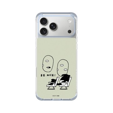 iPhone 17 Pro Max ClearX (MagSafe 兼容) 冰透藍 - 馬來貘 Laimo - Be NICE