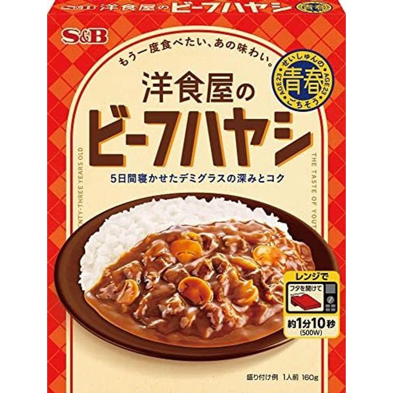 エスビー食品 青春のごちそう 洋食屋のビーフハヤシ 160g×6個