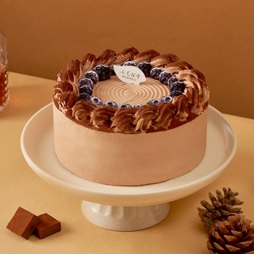 【七見櫻堂】微醺風華－蘭姆酒生巧克力蛋糕（6吋）🎂お誕生日おめでとう、母親節蛋糕