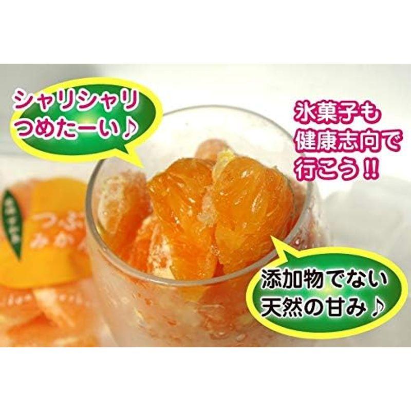 愛媛 冷凍みかん 500ｇ 2袋(合計1kg)粒楽 家庭用・おやつ・ギフト