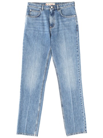 marni cotton denim pants