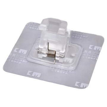 WE CHAMP 加大褂桿固定夾 ABS樹脂材質 18*10*5cm尺寸  透明色  1個