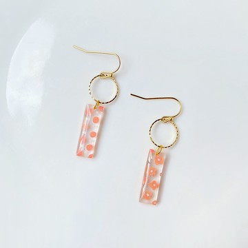 小風鈴夾式/針式耳環