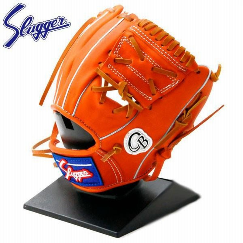 Slugger トレーニンググローブ オレンジ 久保田スラッガー 硬式