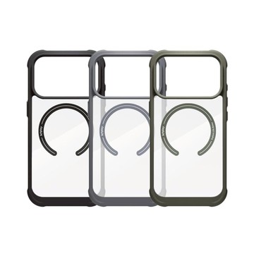 防摔磁吸殼 for iPhone 17 系列 iPhone 17 Air｜探索黑