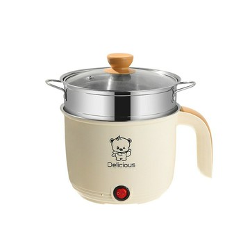 廠家直銷電煮鍋學生宿舍鍋小功率家用電鍋多功能電熱火鍋110V220V【宜家良品百貨】