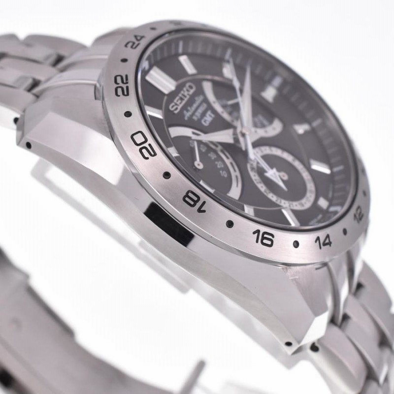 SEIKO 訳あり セイコー SARN003/4S36-00A0 メカニカル GMT 自動
